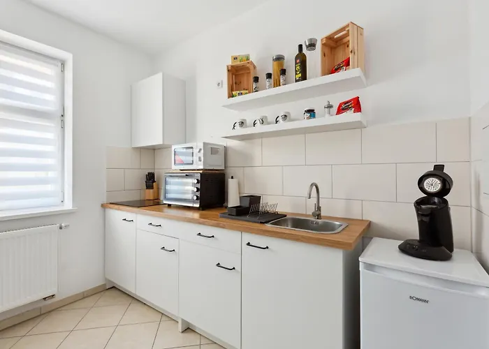 Apartmán Larooms - Ns01 - 2 - 4 Betten - Waschmaschine - Parkplatz Merseburg